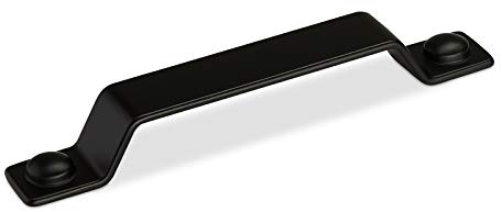 SOTECH Möbelgriff KNUT BA 160 mm schwarz lackiert | Küchengriff Bügelgriff Schrankgriff von SCHÜCO ALU COMPETENCE