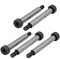 sourcing map 5Stk. 40Cr Stahl Schulter Bolzen 8mm Schulter Dmr. 50mm Länge M6x12mm Gewinde