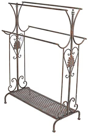 Handtuchständer Handtuchhalter Landhaus Hadtuchstange Badetuchhalter Metall aja237 Palazzo Exklusiv