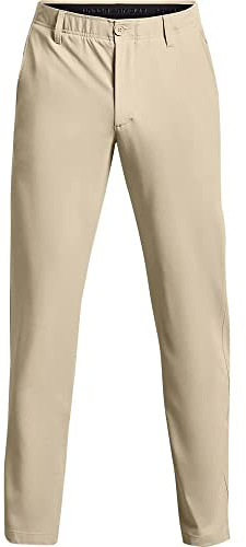 Under Armour Herren Drive Tapered Pants Hose, Khaki Base (289)/Halo Grey, Bundweite: 97 cm, beinlänge: 81 cm (38 W / 32 L)