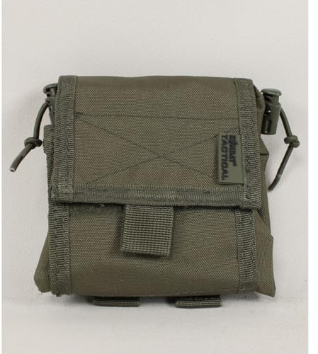 Kombat Tactical MOLLE Folding Ammo Dump Pouch - Olive Green