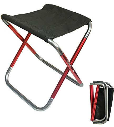 C Hello Cloud Camping Folding Stool, Mini Outdoor Collapsible Slacker Chairs Seat Portable Lightweight Folding Stool for Fishing Camp Traveling Hiking Beach Garden BBQ with Carry Bag in 3size (Medium)