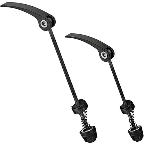 ViaForest 1 Pair Quick Release Skewers Bike Front Rear Bicycle Wheel Hub Clip Bolt for Bike Road Mountain Bike City Bike