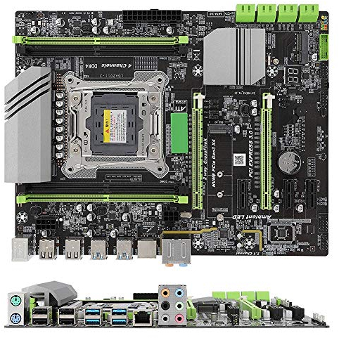 Desktop-Motherboard,X99 LGA2011-3 DDR4 Computer-Desktop-Motherboard,CR2032 Computer-Desktop-Mainboard für X99-Chipsatz