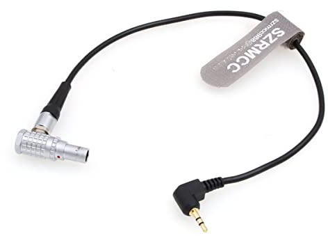 SZRMCC Holzgriff 2.0 7-polig auf Lanc 2,5 mm Run-Stop-Kabel für Tilta Holzaufnahmegriff 2.0 auf Sony FX6 FX9 FS7 FS5 Z Cam URSA Mini Pro Kamera