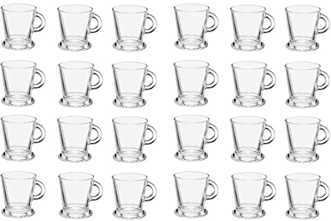 Lot De 24 Tasses Espresso - 8 Cl - Verre