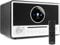 Audizio Lucca Internet DAB Radio and CD Player, Bluetooth 5.0 WiFi Streaming, DAB+, USB MP3 MicroSD Playback, 60W Stereo Speakers, Alarm Clock, Remote Control - Black and Silver