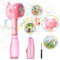Panacare Giraffa Giocattolo per Bolle di Sapone, Macchina Elettrica 4000+ Bolle/Min, Soluzione 290 ml, Musica per Attività all'Aperto per Bambini