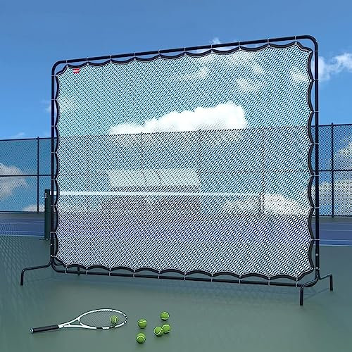 Tennis-Rebounder-Netz, 9,5 X 7 Fuß Große Rebound-Übungswand, Tragbares Fußball-Rebounder-Brett, Fußball-Rebound-Wand Für Grundschläge