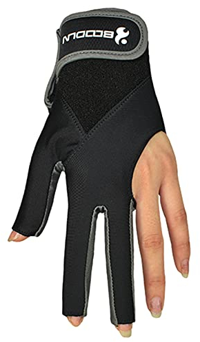 ERYUE Pool Queue-Handschuhe Billard DREI geschnittene Handschuhe Linkshänder Handschuhe Billard-Zubehör