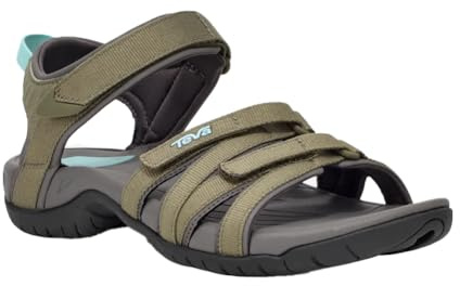 Teva Damen Tirra Sportsandale, Burnt Olive, 42 EU