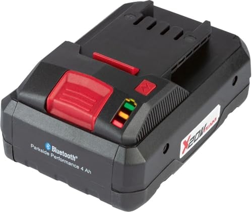 PSIDE® Bundle - Parkside Performance® 20 V Smart batteria PAPS 204 A1, 4 Ah + PSIDE® portachiavi