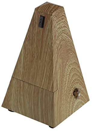 Violine Metronom Turm MetronomGitarrenzubehör, Klavier Trommel Bassgitarre Turmtyp Metronom Musikzubehör Trommel Zur Reparatur von Metronomen (Helle Holzmaserung