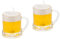 Gogogmee 2St Bierkrug Kerze Kerzen für Männer Duftvotivkerzen Hochzeit Weingläser Bulk-Weingläser Kerzen mit ätherischen Ölen verbände bierbecher dekoringe klares Bierglas Schnapsglas Wachs
