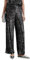 STREET ONE Damen A378449 Hose mit Pailletten,Silber,36