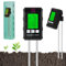 Aolso Medidor de Suelo 6 en 1,Medidor ph Tierra,Medidor de Humedad Plantas,con Fertilidad del Suelo/pH/Humedad/Temperatura/luz Solar/Humedad Ambiental para Agricultura/Jardín/Plantas