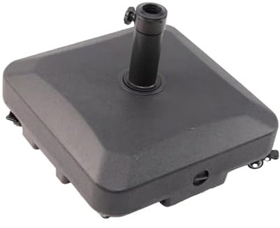 Colcolo Base de Parasol pour Parasol, support pour mât de parapluie avec roues, poids roulants, Base de parasol pour Patio, installation facile