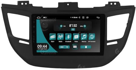 Autoradio für Für Hyundai Tucson Mit Standard-Navigator, Heckkamera Und Kenwood-verstärker (2015-2018) Android GPS Bluetooth WiFi USB DAB+ Touchscreen 9 8core Carplay AndroidAuto