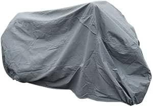LARGE MOTORBIKE COVER - Waterproof Motorcycle & Scooter Bike Cover | Mountain Bike & Garden Bike Cover | Perfect Rain Protection Outdoor & Indoor | Lightweight, Durable & Weatherproof | 120cm x 220cm