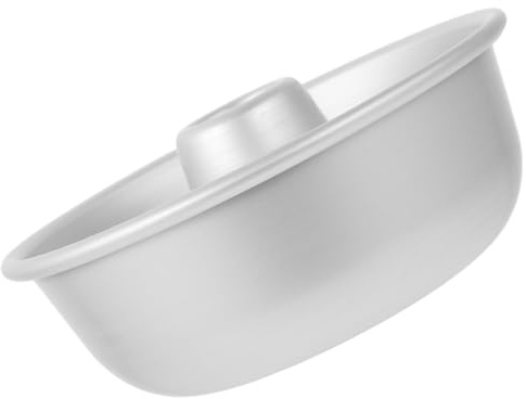 Healvian Stampo Ciambella 20 Cm in Lega di Alluminio, Teglia Rotonda Antiaderente Facile da Sformare da Conservare, per Dolci Fatti in Casa
