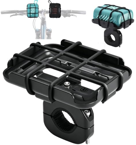Taoricen Soporte de Bicicleta para JBL GO 5, Portátil Altavoz Ajustable Soporte, para Bicicleta Manillar/Adaptador de Tubo