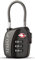 Osprey Europe TSA 3 Dial Cable Lock Unisex Black - O/S