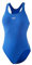 Speedo Mädchen ECO Endurance+ Medalist Badeanzug | Chlorbeständig | Recyclingmaterial | Bequeme Passform | Schwimmunterricht | Badeurlaub Badeanzug, Bondi Blue, 13-14