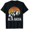 Alta Badia Dolomites Italien Skigebiet Snowboarden T-Shirt