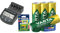 Technoline BC 700 Kit Chargeur de Piles Noir Set BC 700 avec V5716 (2600 mAh) Noir (Import Royaume Uni) & Varta Accu prêt à l'emploi - Batterie Rechargeable Mignon AA Ni-Mh (4-Pack, 2600 mAh)