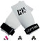 LYFTRX Maniques pour Cross Fitness, Weight Lift, Lifting, Gym, Pullup, Muscle Ups, Hand Grips Fibre de Carbone sans Trous/Fingerless, Protection pour Les Mains, Gants Gymnastique, Chalk Large