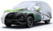 JUDANNA Bâche de voiture, extérieur, imperméable, convient pour Toyota RAV4 5 portes, SUV, été 2012-2024, protection contre la pluie, le soleil, la poussière, protection UV, argent