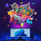 Amimagen 3D Gamer Wandaufkleber - Controller Spiele Joystick Video Gaming Wandaufkleber - Jungen Schlafzimmer Spielzimmer Baby Kinderzimmer Wanddekoration