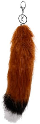 BESTYASH Fuchsschwanz-schlüsselanhänger Flauschig Mit - Für Rucksack Handtasche Auto Schlüssel Anhänger Kleiner