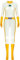Windskids Bambina Rosalina Costume Manica Lunga Stampa Body per Fancy Dress Up Halloween Natale Carnevale Festa Mascherata Performance Principessa Rosalina Costume