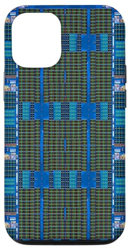 AMD 9800X3D Zen 5 CPU Die - A Must-Have for Hardware Lovers Case for iPhone 12/12 Pro