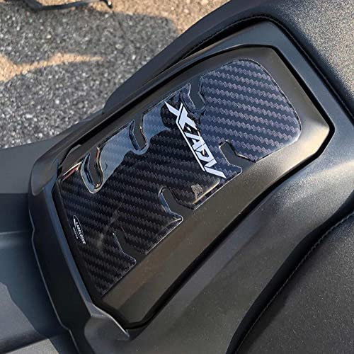 labelbike - 3D Aufkleber Motorrad Roller Tanktür Xadv Schutz und Dekoration in Harz Offiziell lizenziert kompatibel mit 750 Honda X-ADV 2017-2020 - Farbe Carbon