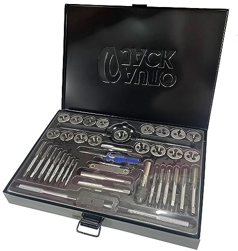 Autojack 40 Piece Metric Tap & Die Set Combination Wrench and Alloy Steel