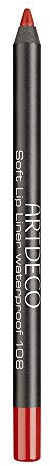 ARTDECO Soft Lipliner Waterproof - Wasserfester, langanhaltender Lippenkonturenstift - 1 x 1,2 g