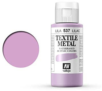 Vallejo Textile Color 40537 Metallic Lilac (60ml)