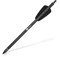 YAK Archery Armbrust Carbon Bolzen für EK Archery Adder Cobra System - 7,5 Zoll, 185 Grain, 10 Stück, Schwarz