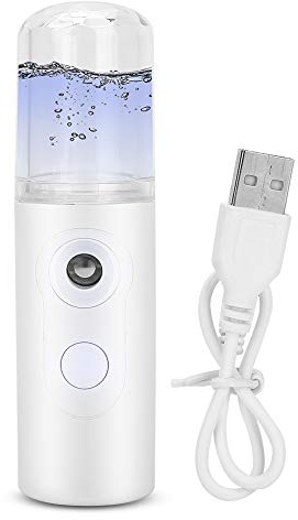 Señor facial, pulverizador de niebla facial portátil, mini humidificador profesional Vapor facial Hidratante e hidratante Dispositivo de belleza Spa