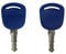 New Holland 14601 (2 Schlüssel) passend für Case-IH Ford NH Traktor Modelle 5640 6640 6640O 7740 7740O