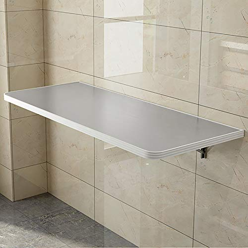 wandtisch klapptisch Wandklapptisch Edelstahl Desktop, Drop-Leaf Floating Computer Tisch Küche Esstisch Für Kleine Haus/Zuhause/Büro/Küche Platz Sparen