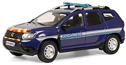 Solido Dacia Duster Gendarmerie, Bj. 2019, Modellauto, Maßstab 1:18, blau