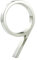 HASWARE Floating House Number Sign: 5 inch Modern Door Signage - Striking for Street Home Address Numerals (9, Silver)