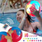 Jouet de piscine, boule de plage LED avec télécommande, avec télécommande 16 lumières de couleur et 4 modes d'éclairage, lumière LED étanche ip68 pour enfants et adultes, décoration de fête au néon
