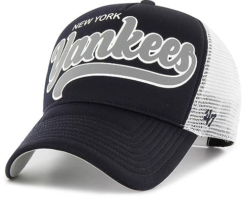 '47 Brand Mesh Trucker Cap - Foam Script New York Yankees