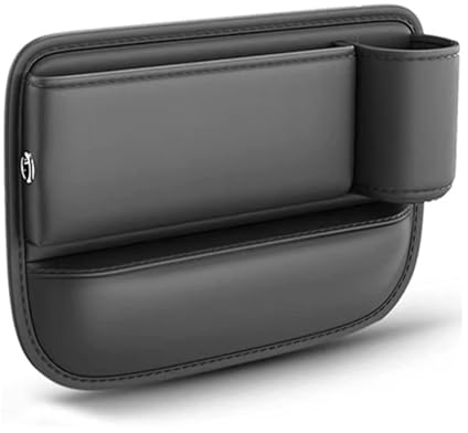 ZAMASS Aufbewahrungsbox für Autositze für Ford Fiesta Fusion Escort Focus Mondeo KUGA Ecosport,Autositz Gap Organizer Storage Box,Seat PU Leder Aufbewahrung Tasche für Kleinigkeiten,Right
