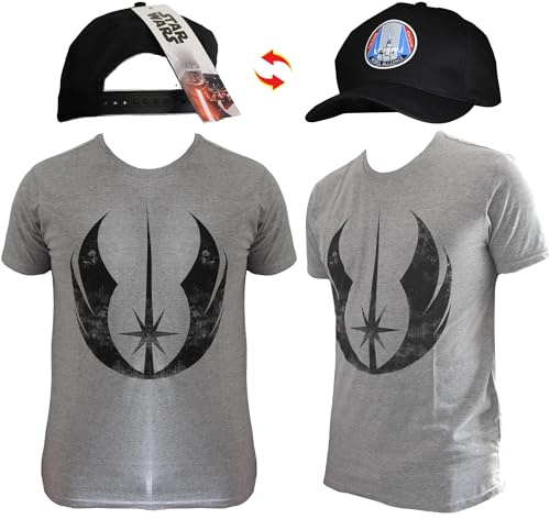 Star Wars Gift Set - Jedi Order T-Shirt (L), Rebel Alliance Baseball Cap