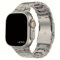 Bracelet Hero en titane de qualité supérieure pour Apple Watch Ultra 2 et Ultra - Bracelet en titane (99,8 % degré 4) avec boucle de sécurité en acier inoxydable - Parfait pour Apple Watch Ultra 2 et